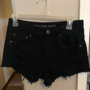 American Eagle destroyed jean shorts!
